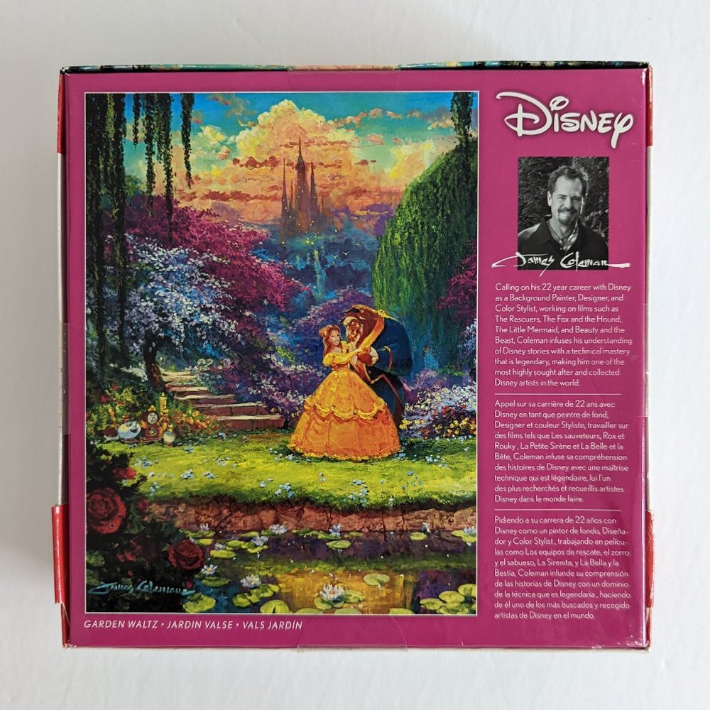 Disney Beauty and the Beast. Garden Waltz. 550 Piece Puzzle. - Picture 3 of 3